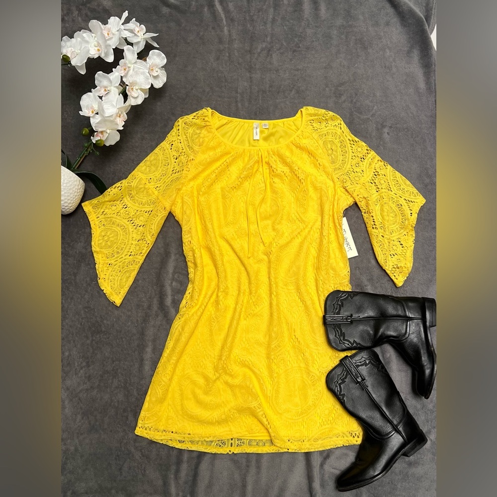 Dress XL Yellow
